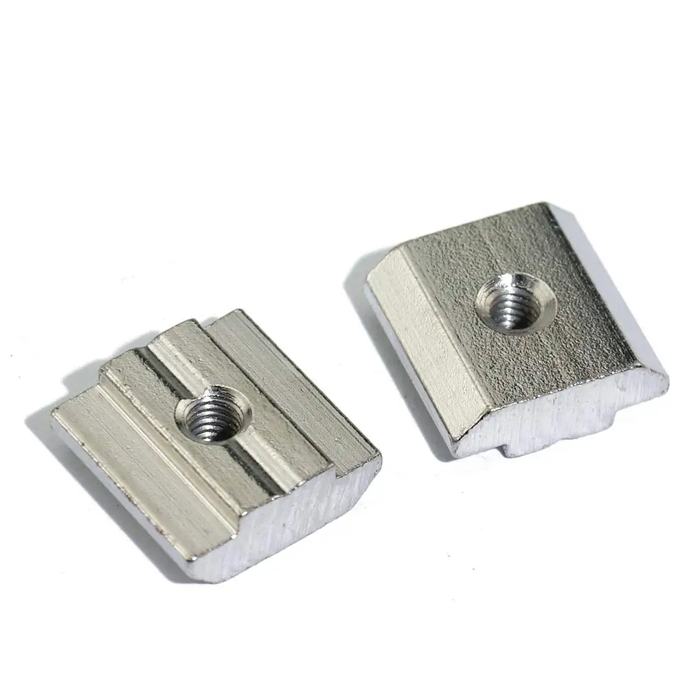 20 шт. 30 серии M4 M5 M6 слот Т-гайка раздвижной Т Гайка Молоток падение в Держатель Скоба 3030 алюминиевые экструзии