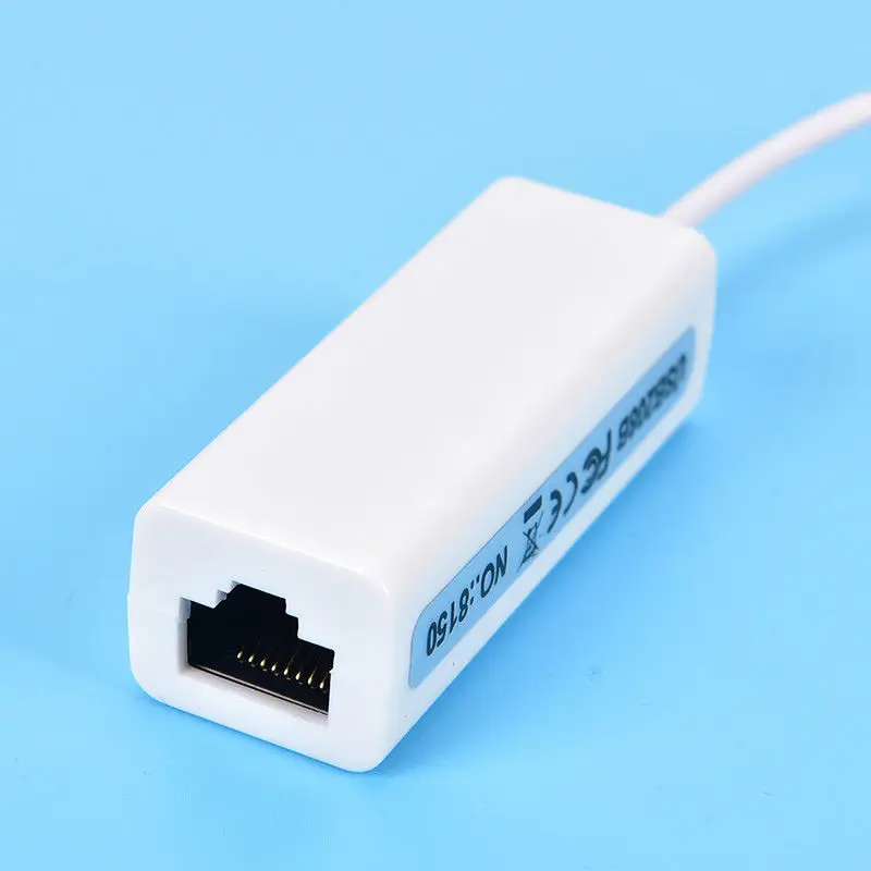 10/100 Мбит/с USB 2,0 до 10/100/1000 гигабитный RJ45 Ethernet cетевой адаптер LAN
