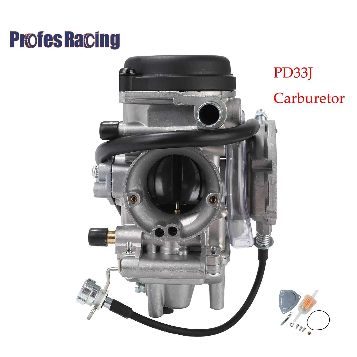 

Motorcycle PD33J 33mm Carburetor Carburador Assembly Carb For YAMAHA KODIAK 450 YFM450 4X4 2003-2005 BRUIN 350 2WD4X4 Accessorie