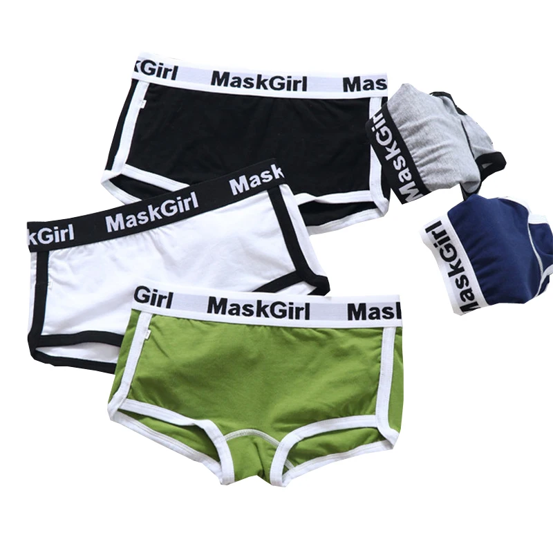 3 шт./упаковка женские хлопковые трусы боксеры|Женские трусики| |
