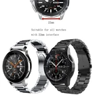 Металлический ремешок для часов 22 мм, ремешок S3 из нержавеющей стали, ремешок для часов, металлический ремешок для Samsung S3 Galaxy Watch 46 мм, ремешок для часов