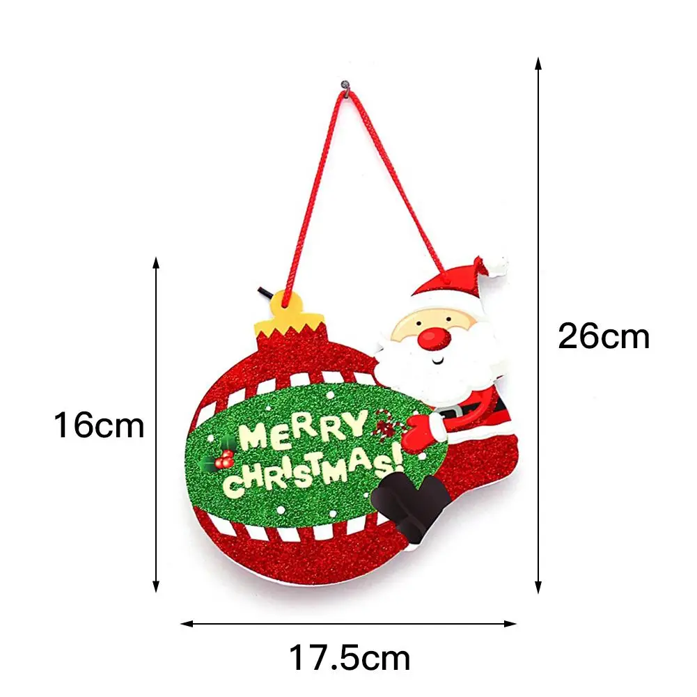 2020 рождественские украшения пузырьки снеговик колокольчик Санта этикетки