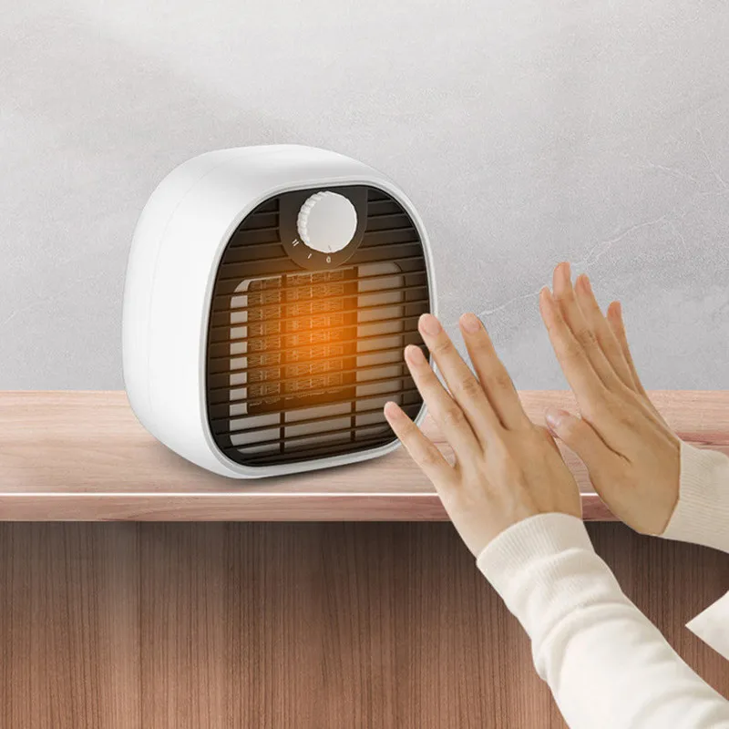 2020 New Electric Heater Household 1000w High-power Desktop Energy-saving Heating Fan Quickly Heats Up In 3 Seconds | Бытовая техника
