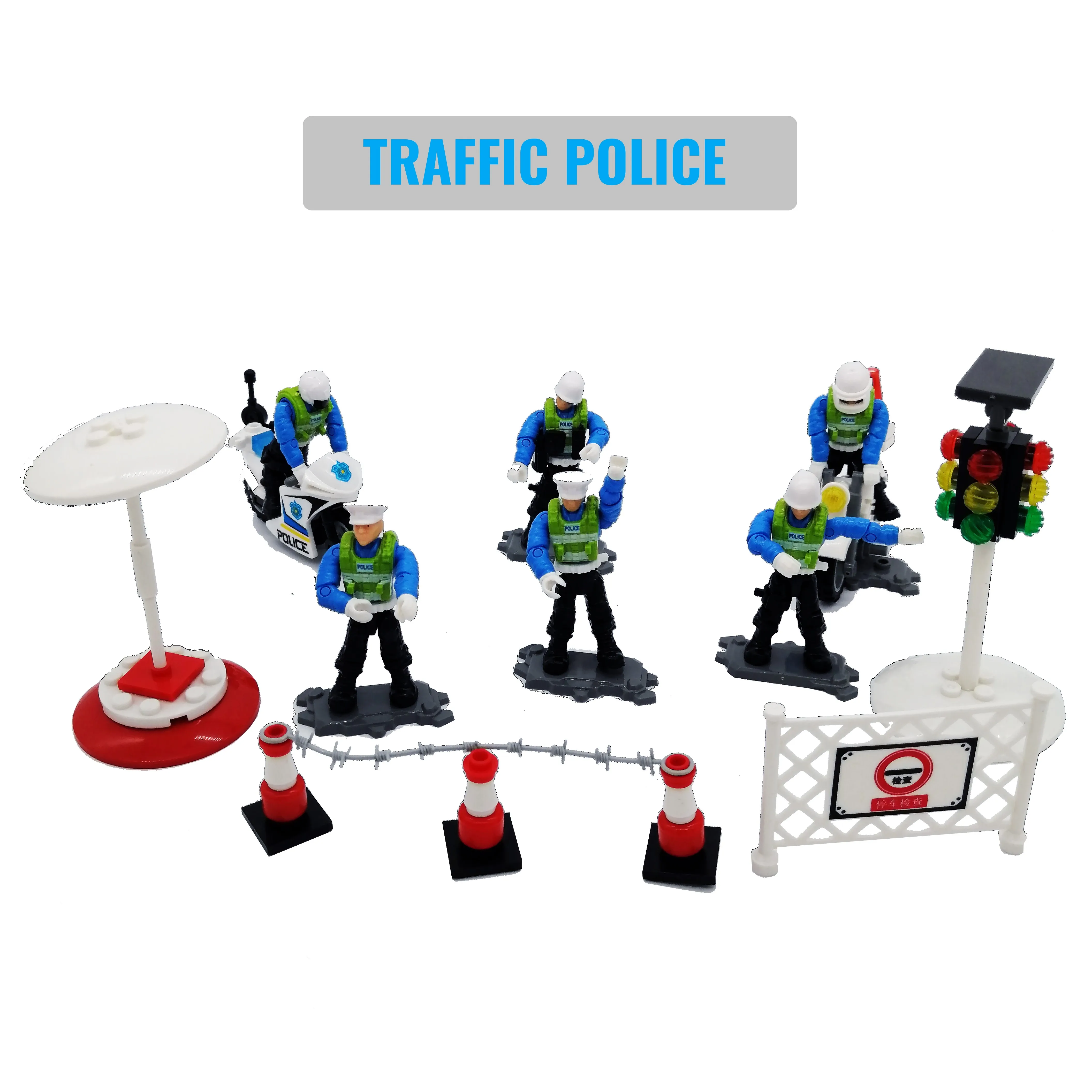 Конструктор 6 в 1 подвижные фигурки из АБС-пластика сделай сам с суставами