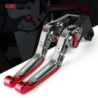 logo f750gs f850gs motorcycle adjustable foldable extendable motorbikes brake clutch levers for bmw f750gs f850gs 2018 2019