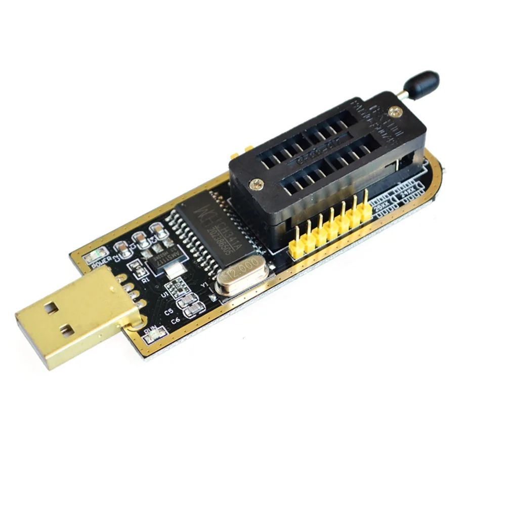 USB программатор EEPROM CH341A CH341 24 25 серия флэш BIOS с программным обеспечением и