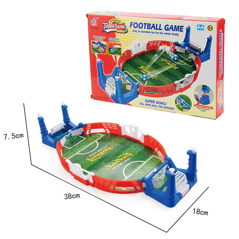 

Mini Table Sports Football Soccer Arcade Party Games Double Battle Interactive Toys for Children Kids Adults