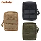 Тактическая Сумка Molle 600D, нейлоновая сумка, портативная наружная Фотосумка, дорожный Военный Спортивный поясной кошелек
