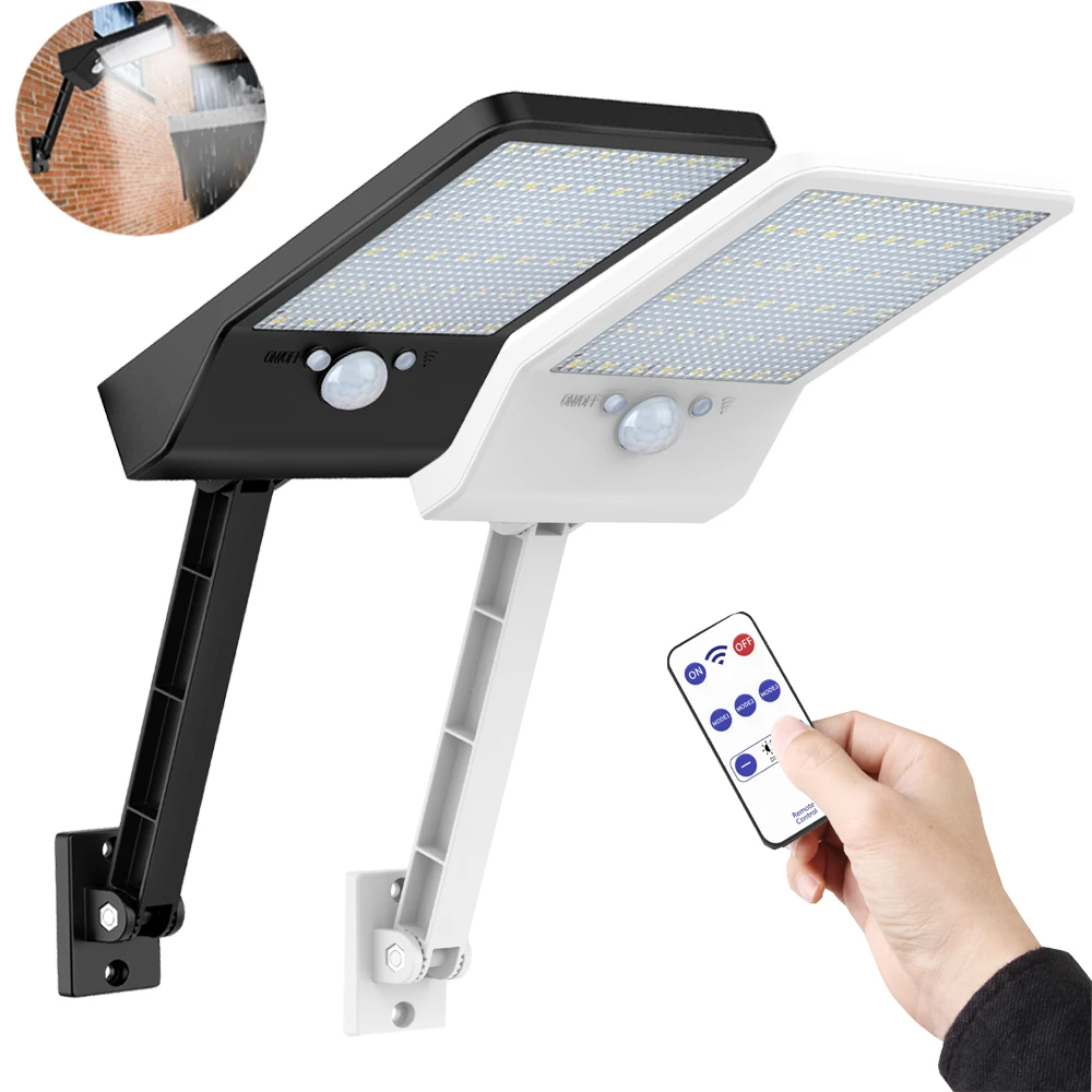 

Уличная лампа на солнечной батарее, 48 Светодиодный одов, 800 лм, светильник режима