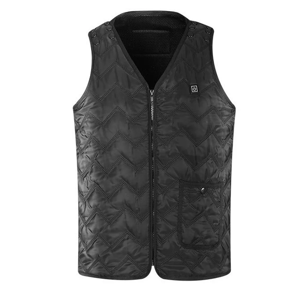 Теплая уличная одежда с подогревом для катания на лыжах рыбалки куртка жилет