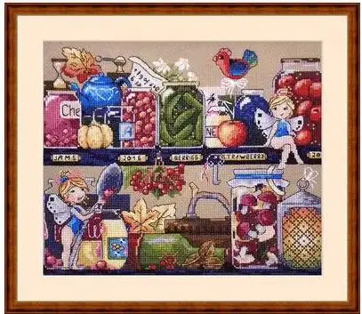 

HH Gold Collection Counted Cross Stitch Kit Cross stitch RS cotton with cross stitch Merejka K-73