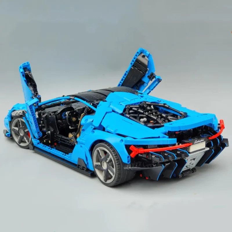 

Lamborghini 100 year Centenario 1:8 hypercar Super Racing Car Fit Lepinings Technic moc-39933 Model Building Blocks Toy Gift