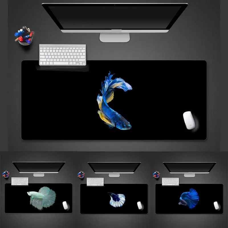 

ocean Tropical Fish Unique Desktop Pad Game Mousepad Desk Table Protect Gamer Large Mouse Mat pad X XL Non-slip Laptop Cushion