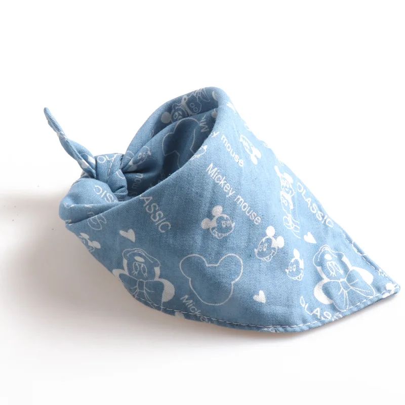 Новая регулируемая бандана для собаки мультфильм печать шейный платок мягкие