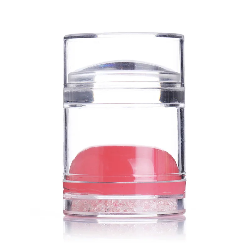 1 шт. силиконовая прокладка Прозрачный матовый ручка с скребком штамповка