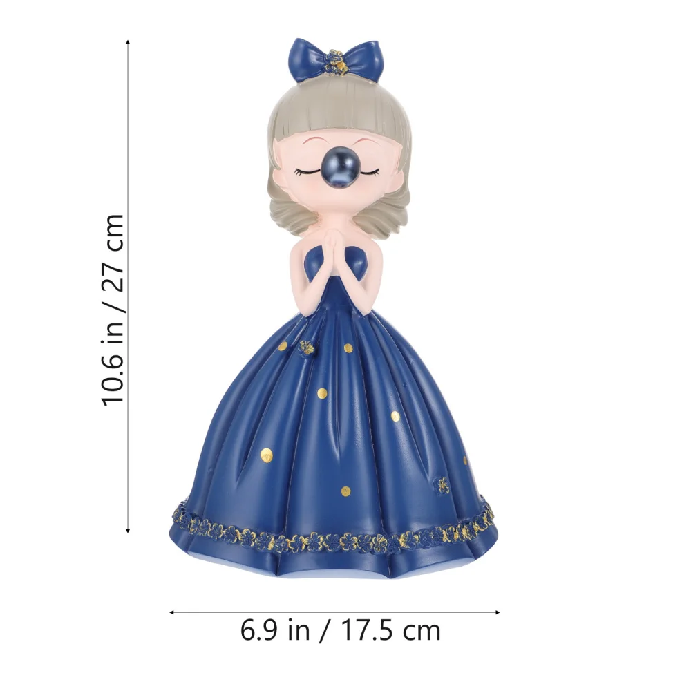 

1Pc Bubble Girl Craft Cartoon Doll Decor Mall Showcase Prop Car Adornment