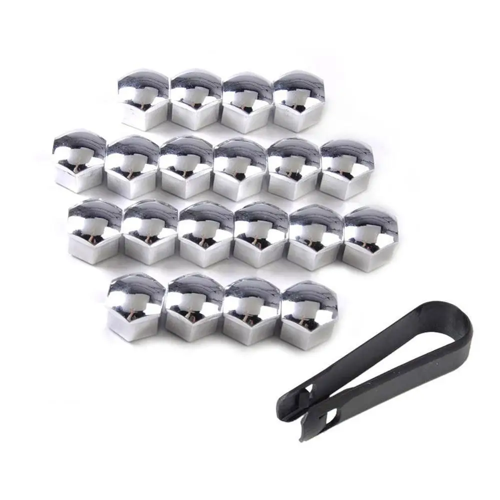 

20pcs/set Universal Car Tire Screw Cap Nut Protection Automobile Tool Decoration Hub Protector Dustproof With Removal Cover
