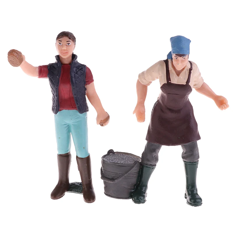 8 вариантов новые милые игрушки для детей имитационная модель фермера имитация