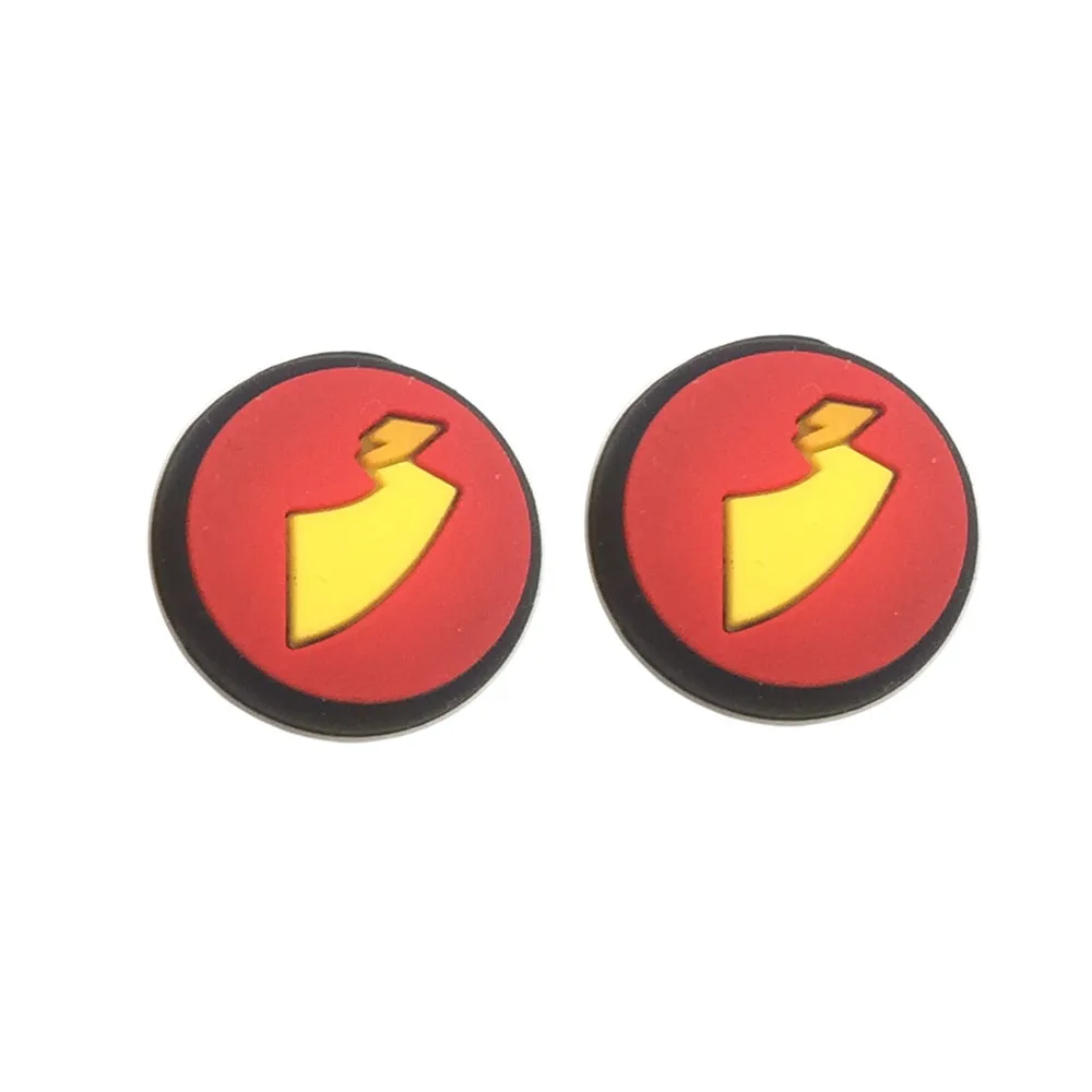 Tail Red Yellow 100 пар = 200 шт милые силиконовые ручки для большого пальца крышки кнопки для nintendo Switch Joy Con контроллер - Color: Tail Red Yellow