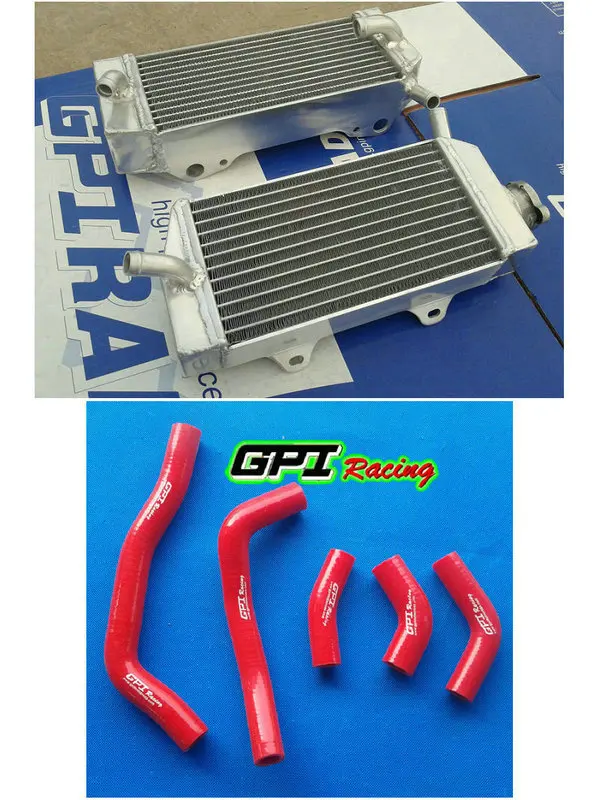 Алюминиевый радиатор + шланг для Honda CRF 450R CRF450 CRF450R 05 06 07 08 2005 2006|radiator for honda|crf radiatorhonda