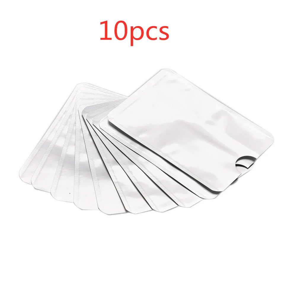 

10 шт., Защитные чехлы для идентификационных карт