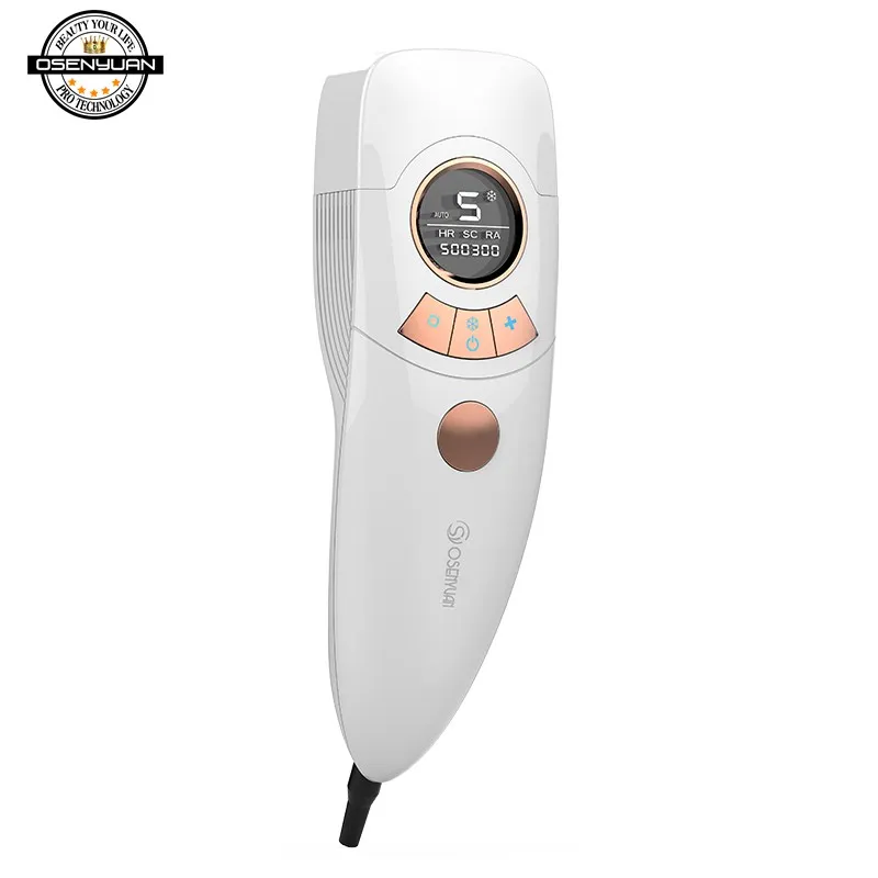 Новейший Lescolton T012C Icecool безболезненный Эпилятор 4в1 IPL эпилятор для удаления волос лазерный постоянный Триммер электрический depilador лазер - Цвет: FZ607Z white