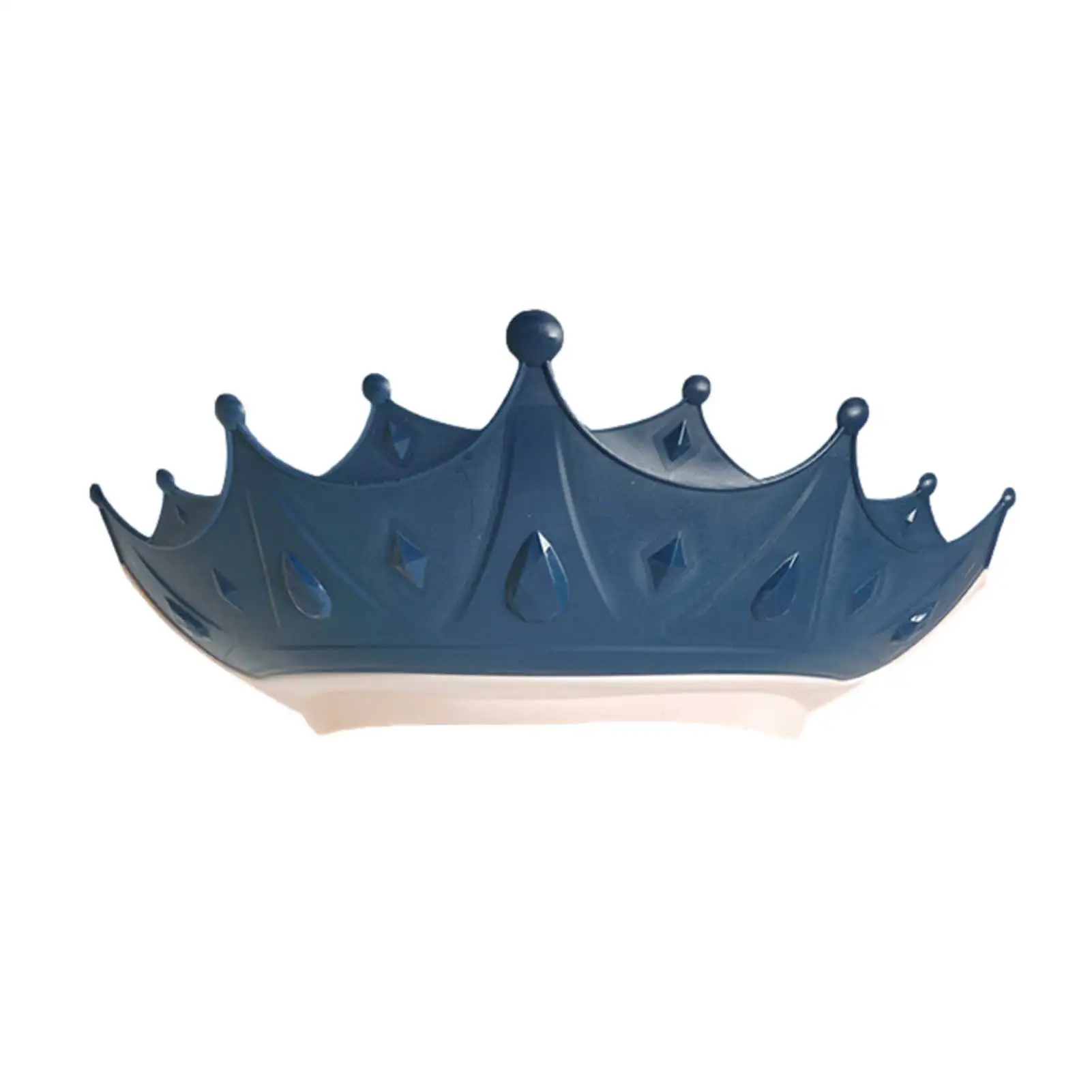 

Baby Shower Protection Hat Adjustable Bathing Shampoo Cap Crown Shape Soft Hat For Toddler Children Baby Kids