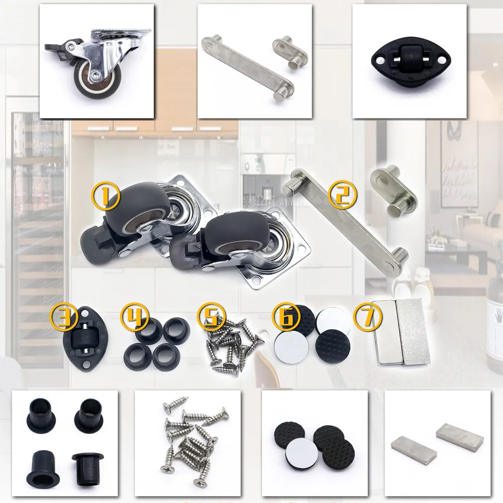 2 шт. поворотные колесики для журнальных столов | Обустройство дома