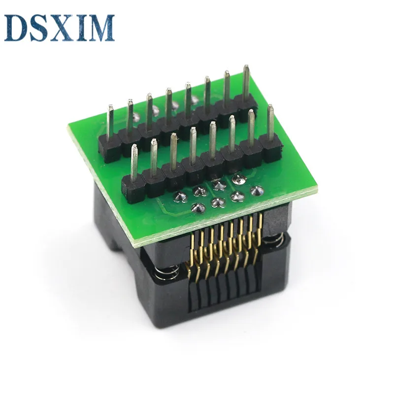 SOP16 до DIP16 поворотный SOIC16 к IC сокет программатор адаптер розетка 150 мил |
