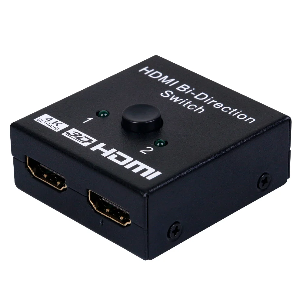 4K HDMI коммутатор 2 порта двунаправленный 1x2/2x1 разделитель сплиттер Sup порты Ultra HD
