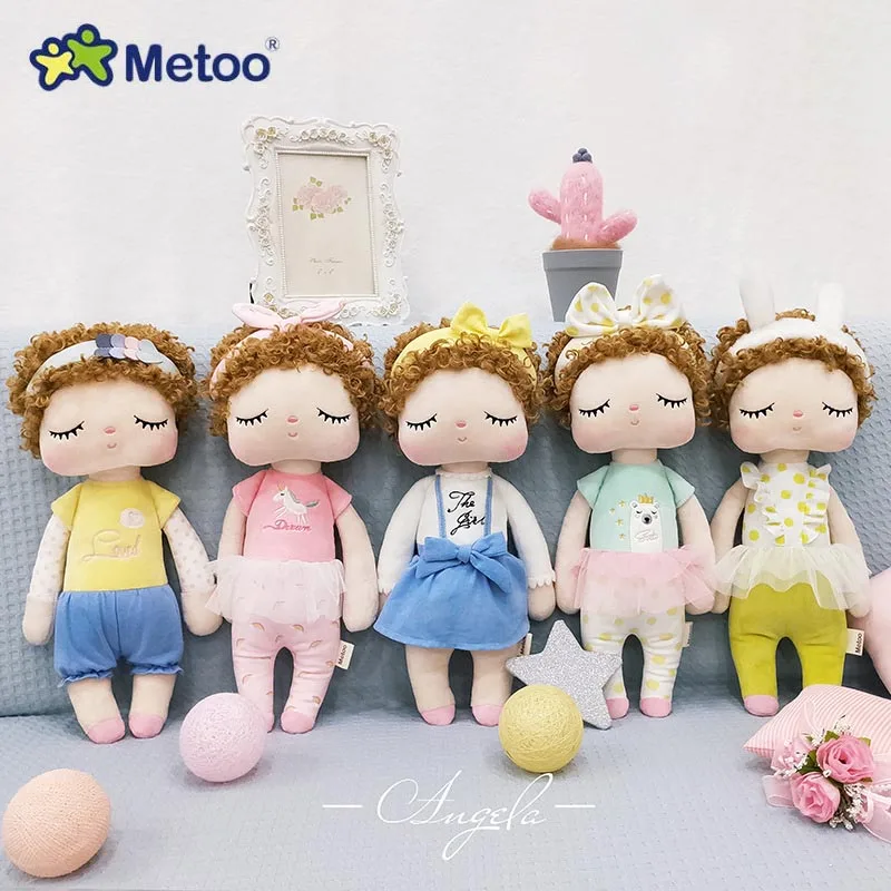 Новые Милые Metoo Ангела куклы симпатичная детская игрушка чучело Kawaii для Мягкая