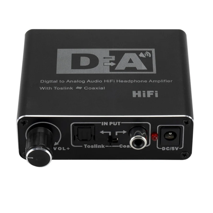 Hi-Fi DAC Amp цифро-аналоговый аудио преобразователь декодер 3 5 мм вспомогательный