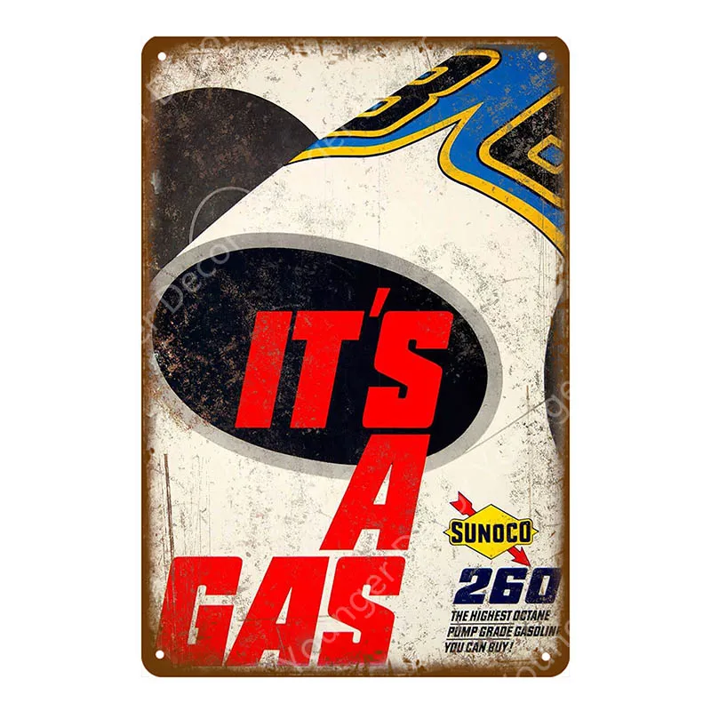 YD8397AI Atlantic Motor Oil табличка жестяная вывеска винтажный Ретро Декор гаража Бар Паб газ бензин декоративная тарелка Texaco настенный плакат YI-068 - Цвет: YD8397AI