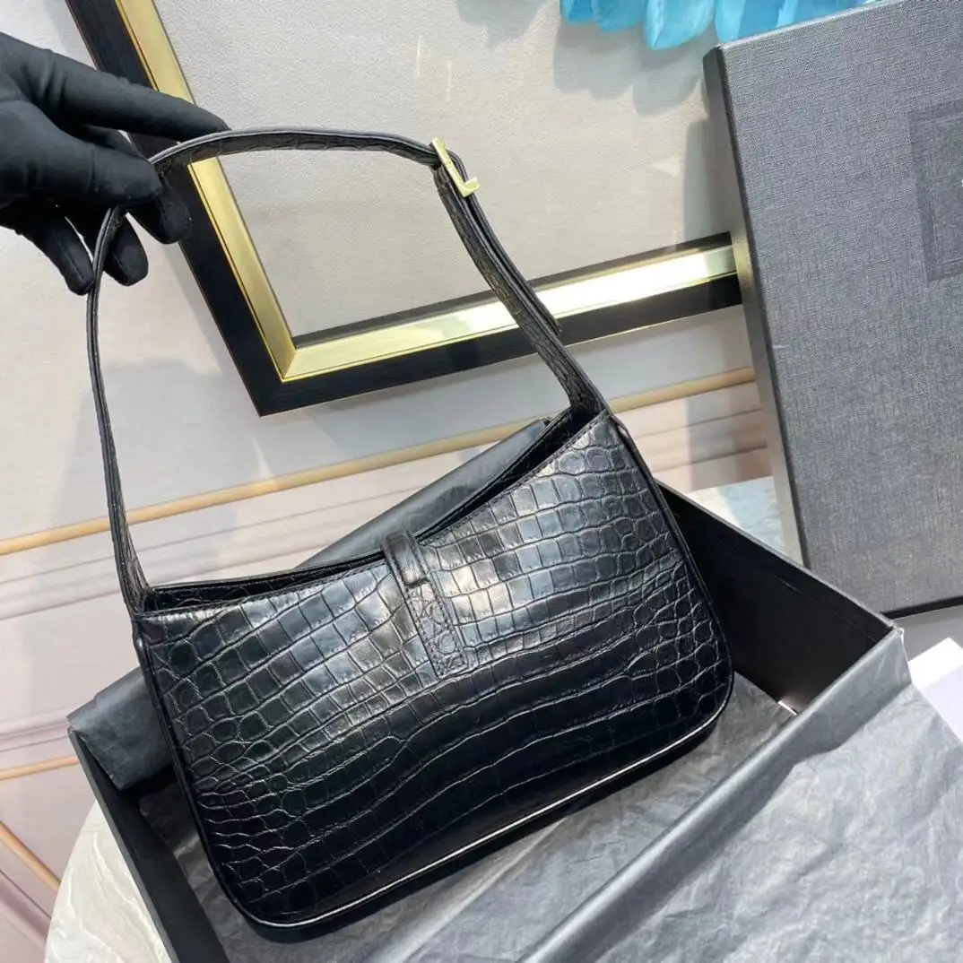 

2021 Fashion Luxury Brand Ladies Bag Real Cowhide French Underarm Bag Luxury Messenger Bag Shoulder Bag Handbag Small Square Bag