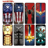 avengers hero marvel for samsung galaxy s21 ultra plus note 20 10 9 8 s10 s9 s8 s7 s6 edge plus black soft phone case