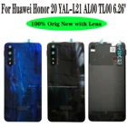 Чехол Shyueda для Huawei Honor 20, 100% оригинал, новинка, 6,26 дюйма, с аккумулятором, для Huawei Honor 20, с рисунком в виде стеклянных задних и задних дверей, с рисунком в виде звезд, для YAL-L21, в наличии