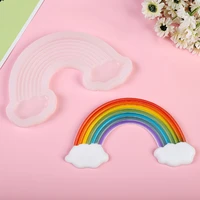 cloud rainbow chocolate silicone molds pastry and bakery accessories baking cake decoration confectionery equipment tool