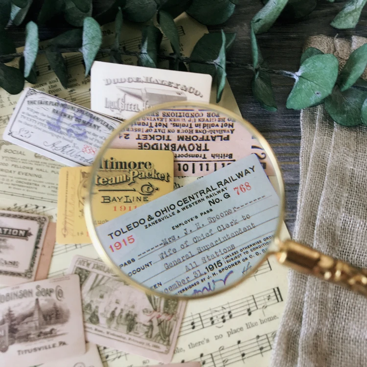 14 шт./компл. винтажная наклейка на ярлык в стиле ретро DIY альбом для