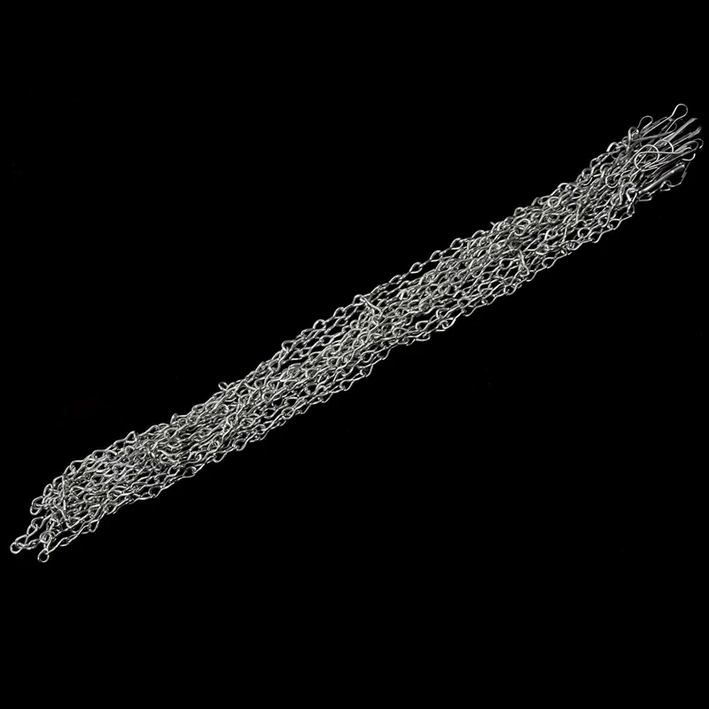 Горячая реклама баскетбольная сетка оцинкованная металлическая стальная сеть