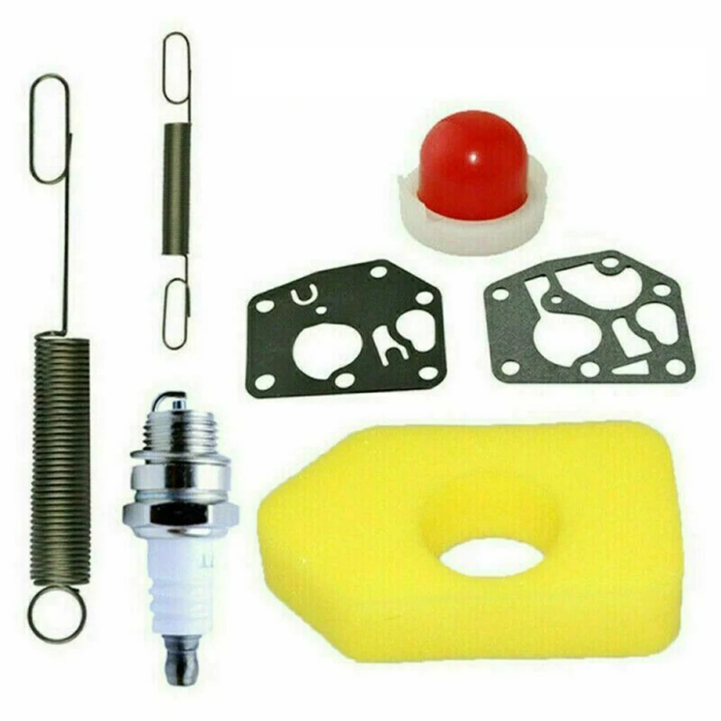 

7pcs Service Kit Replacement For Sprint Engines Lawn Mower 698369 Lawn Mower Repair Kit Fits Sprint&Classic Motors