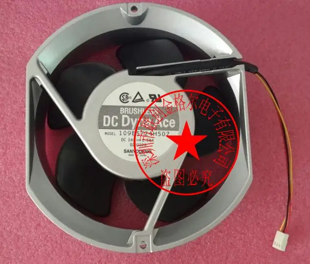 

BRAND NEW 109E5724H507/01/02/03/04 ORIGINAL JAPAN 24V 0.58A ALUMINIUM FRAME FAN FANS