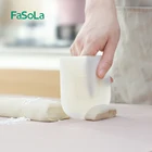 FaSoLa торт скребок шпатель для края торта гладкой крем отделка Пластик скребок для теста резак кухонные аксессуары, нож