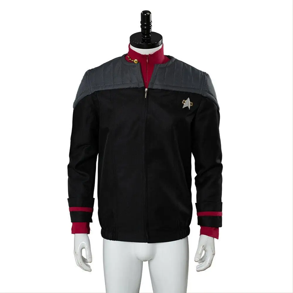 Костюм для косплея Star Cosplay Trek NEM Duty красная синяя желтая куртка рубашка значок