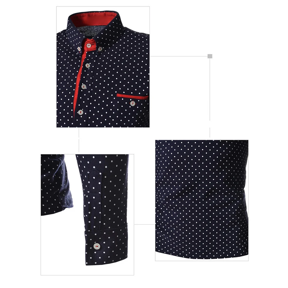 Модные мужские футболки Осенний однотонный хлопковый пуловер на пуговицах с