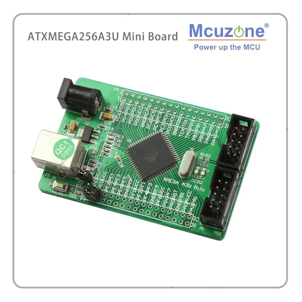 ATxmega256A3U мини плата USB программа PDI JTAG AVR atmel xmgea256A3 U MCU IC 256A3U | Компьютеры и офис