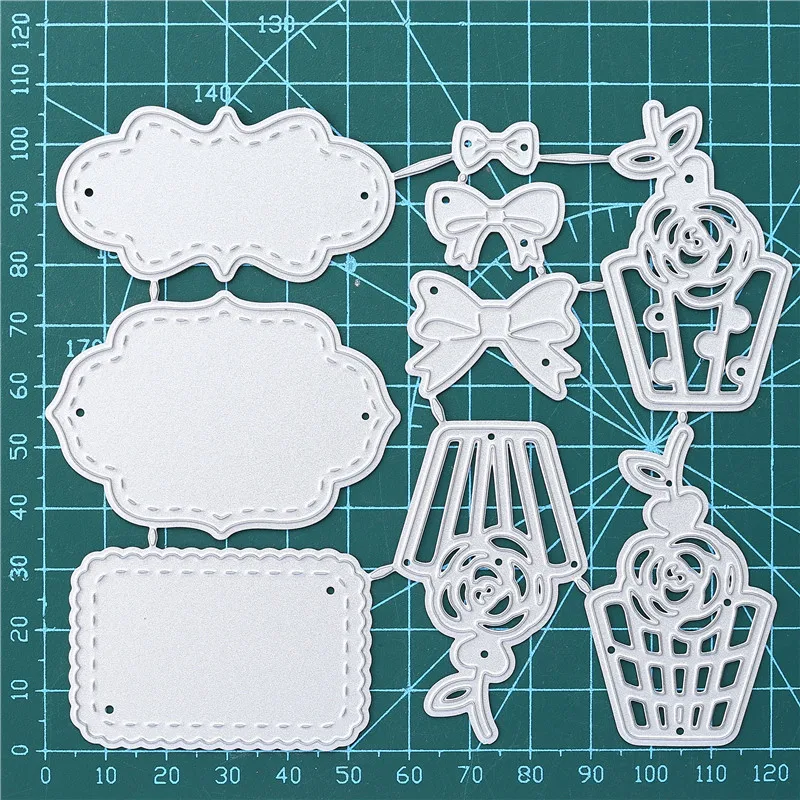 YaMinSanNiO галстук бабочка для вырезания цветов скрапбукинга фотоальбома