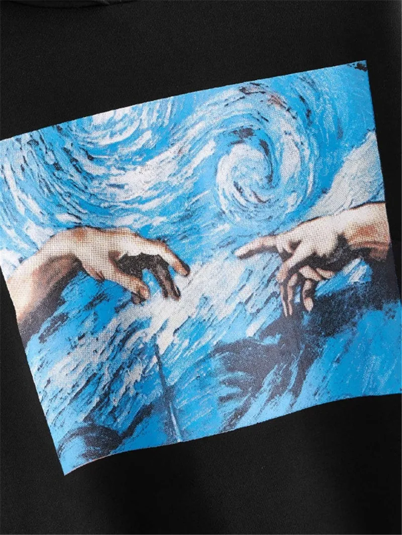 

hirigin casual Women Tops female Long Sleeve new Pullover Graphic Printed Hoodie female hooded fashion Sweatshirts