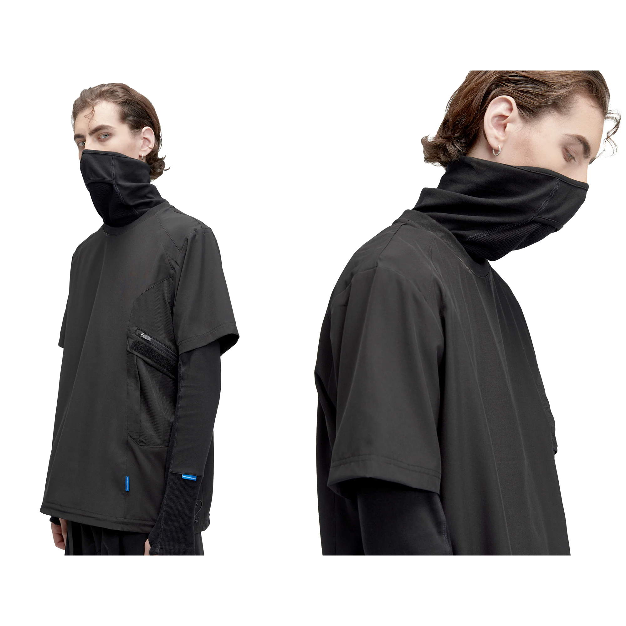 Футболка северного оленя переработанная полиэфирная ткань быстросохнущая