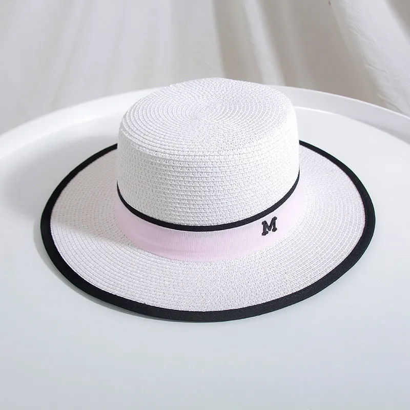 Горячая плоская складывающаяся шляпа от солнца лето весна женские дорожные кепки Женская Повседневная Панама шляпа Женская дышащая модная пляжная шляпа