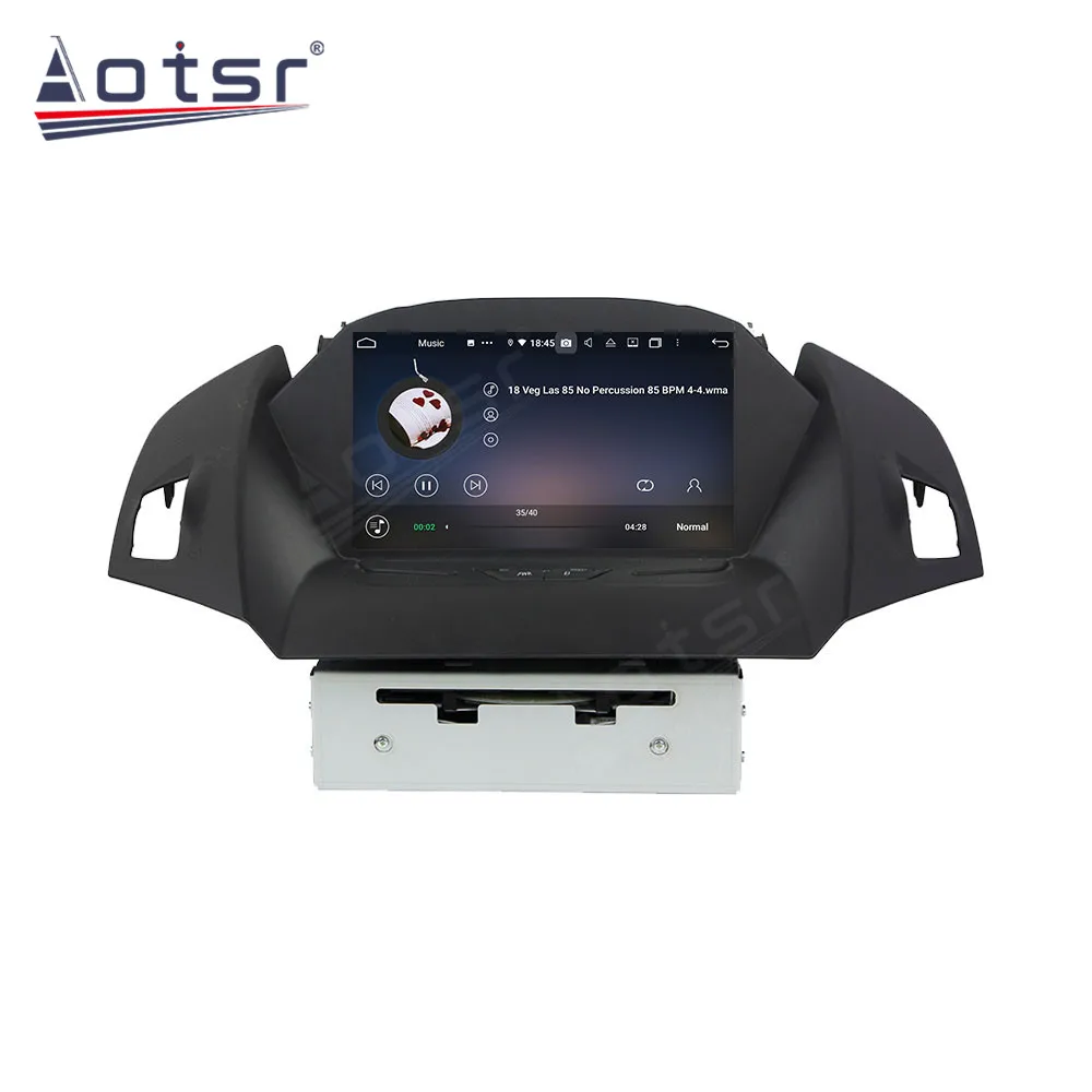 Автомагнитола AOTSR 2 Din для Ford Kuga 2013-2018 Android 10 мультимедийный плеер стерео